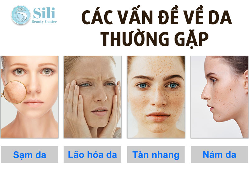 các vấn đề về da mặt