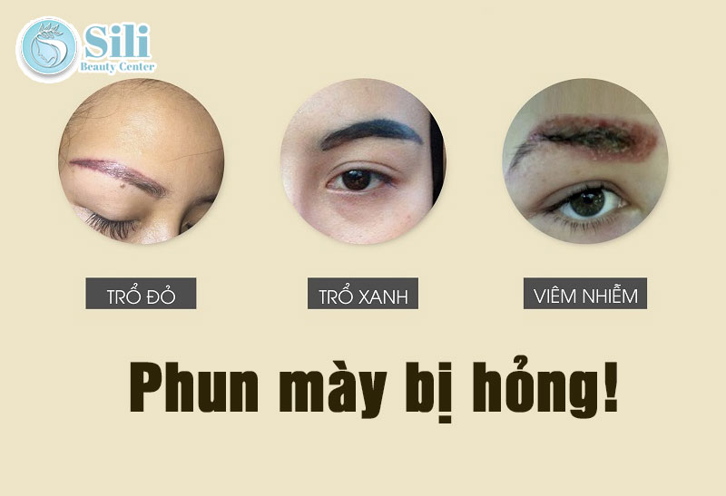 phun mày bị hỏng