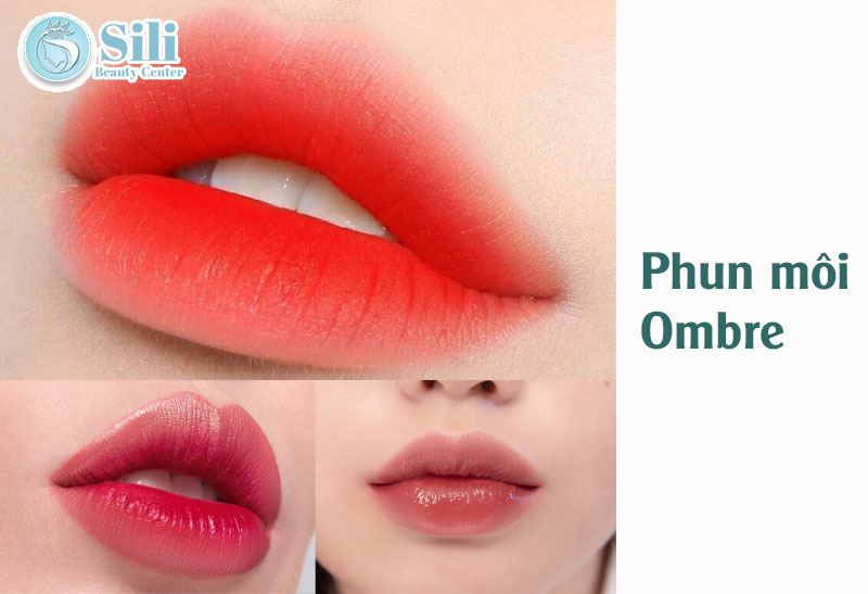 phun môi ombre