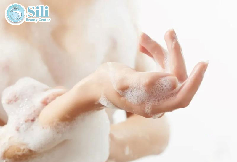 tắm trắng sữa non