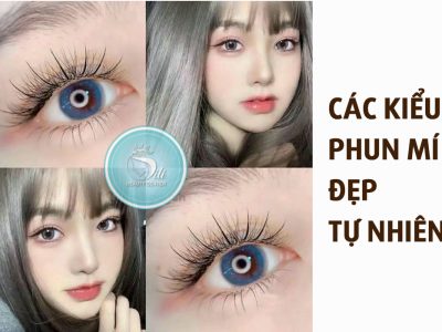 các kiểu phun mí đẹp