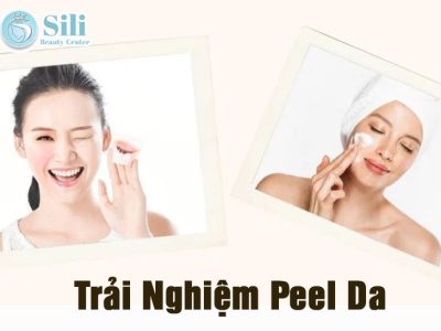 trải nghiệm peel da tại Sili Beauty Center